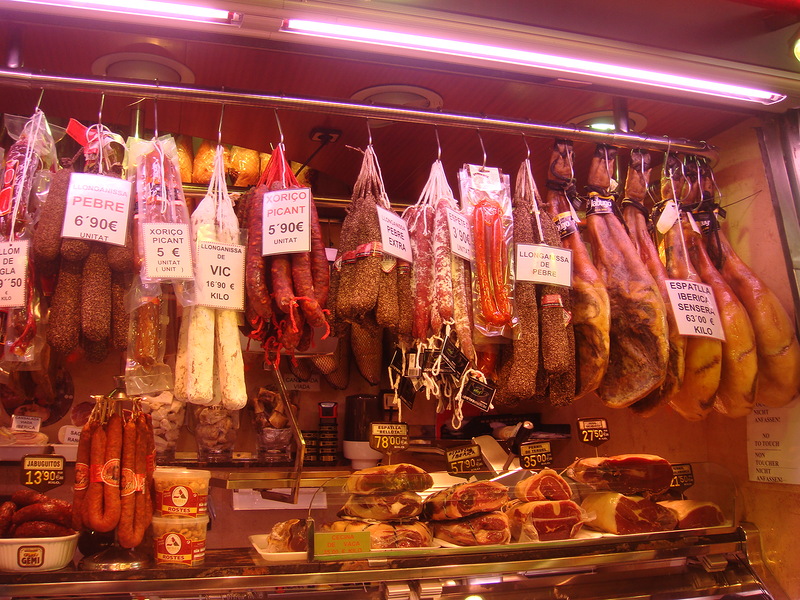 Mercat de la Boqueria — цены в Барселоне Испания