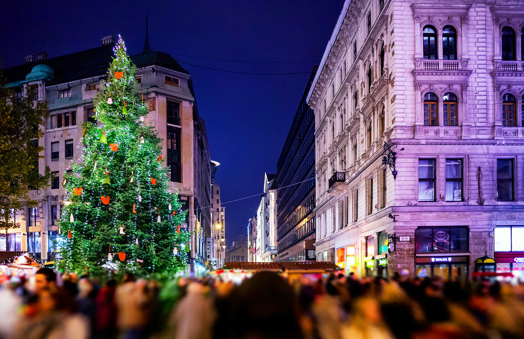 Рождественские праздники в Будапеште