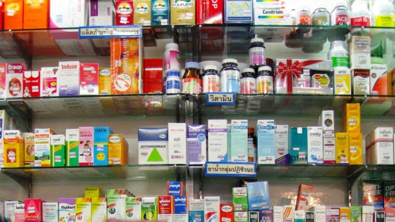 Аптеки Паттайи – ассортимент лекарств и цены на них