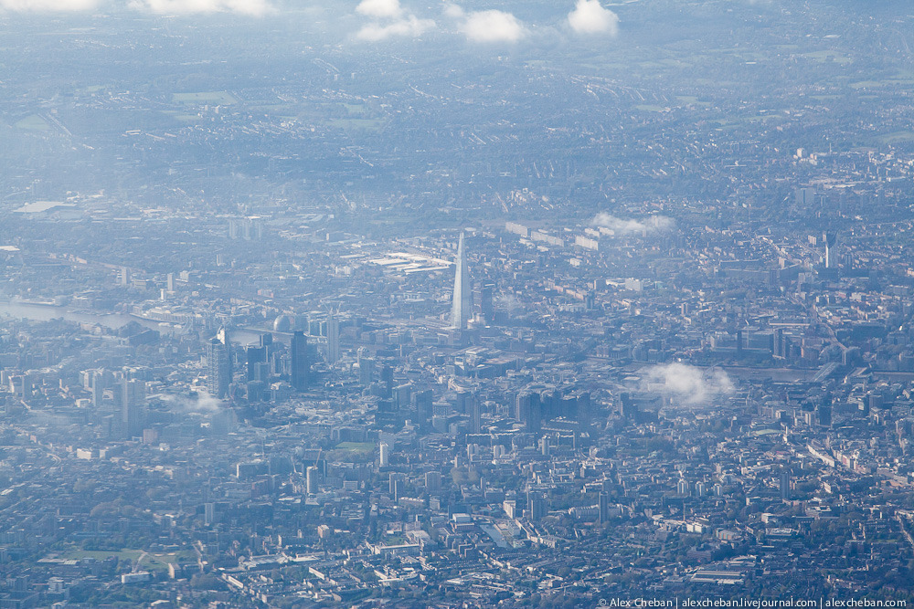 Пролетая над Олимпийским Лондоном