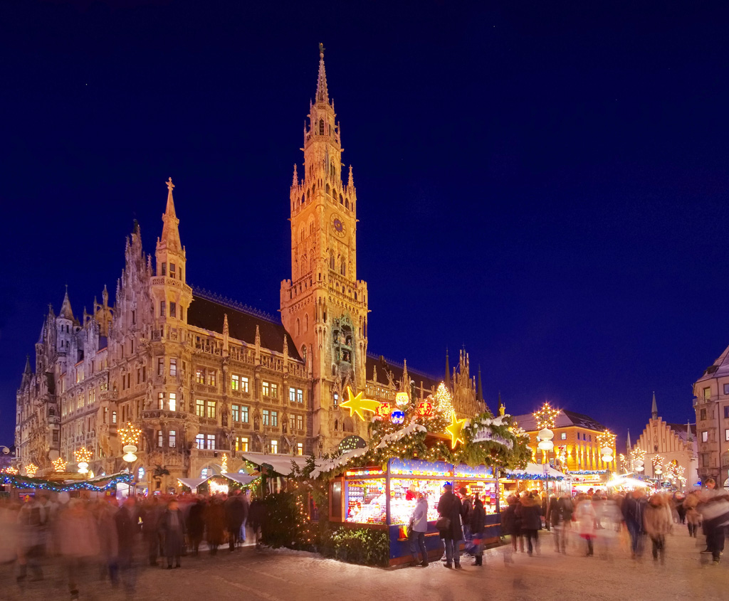 Рождественские праздники в Мюнхене