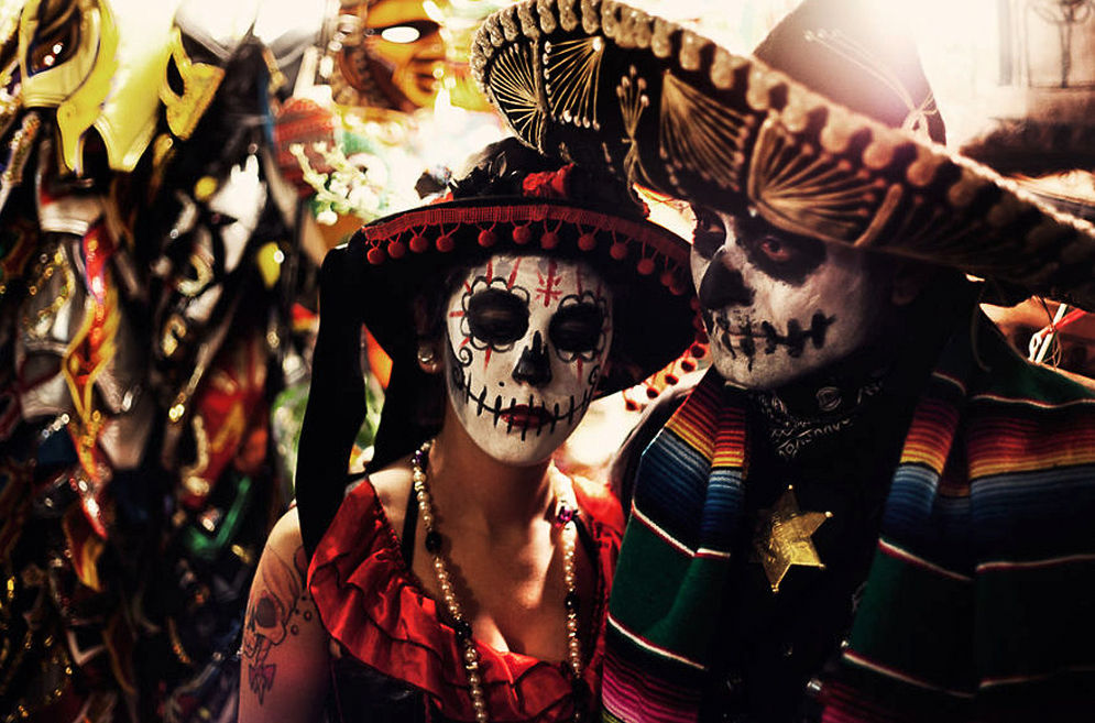 День Мертвых в Мексике