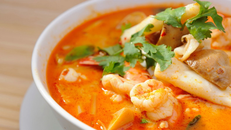 Блюда тайской кухни - Том Ям (Tom Yum Gung)