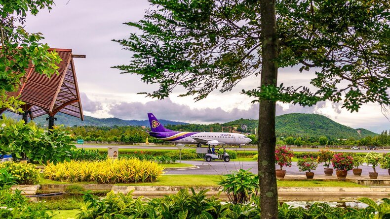 Аэропорт Самуи в Тайланде