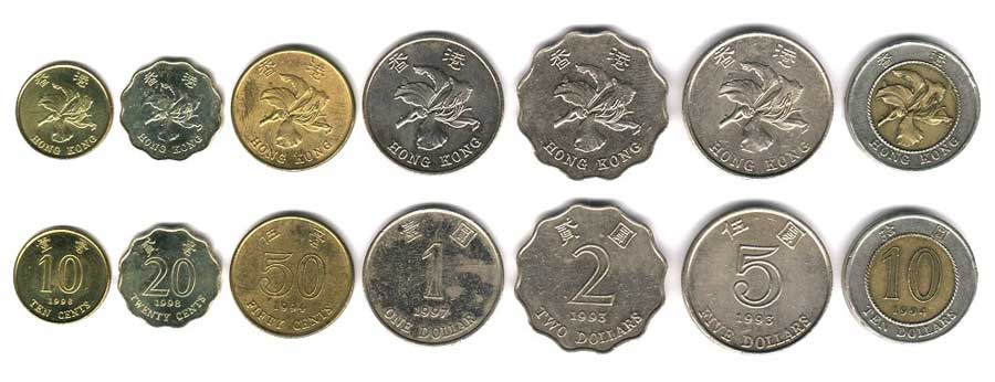 Монеты Гонконга